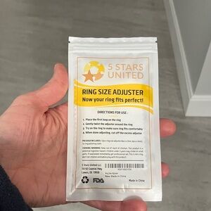 5 Stars United Ring Size Adjuster